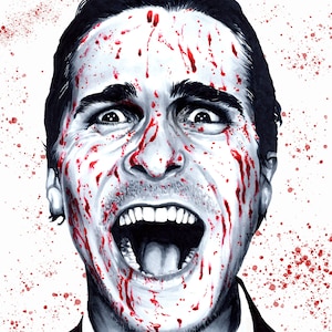 Patrick Bateman fine art print 11x14
