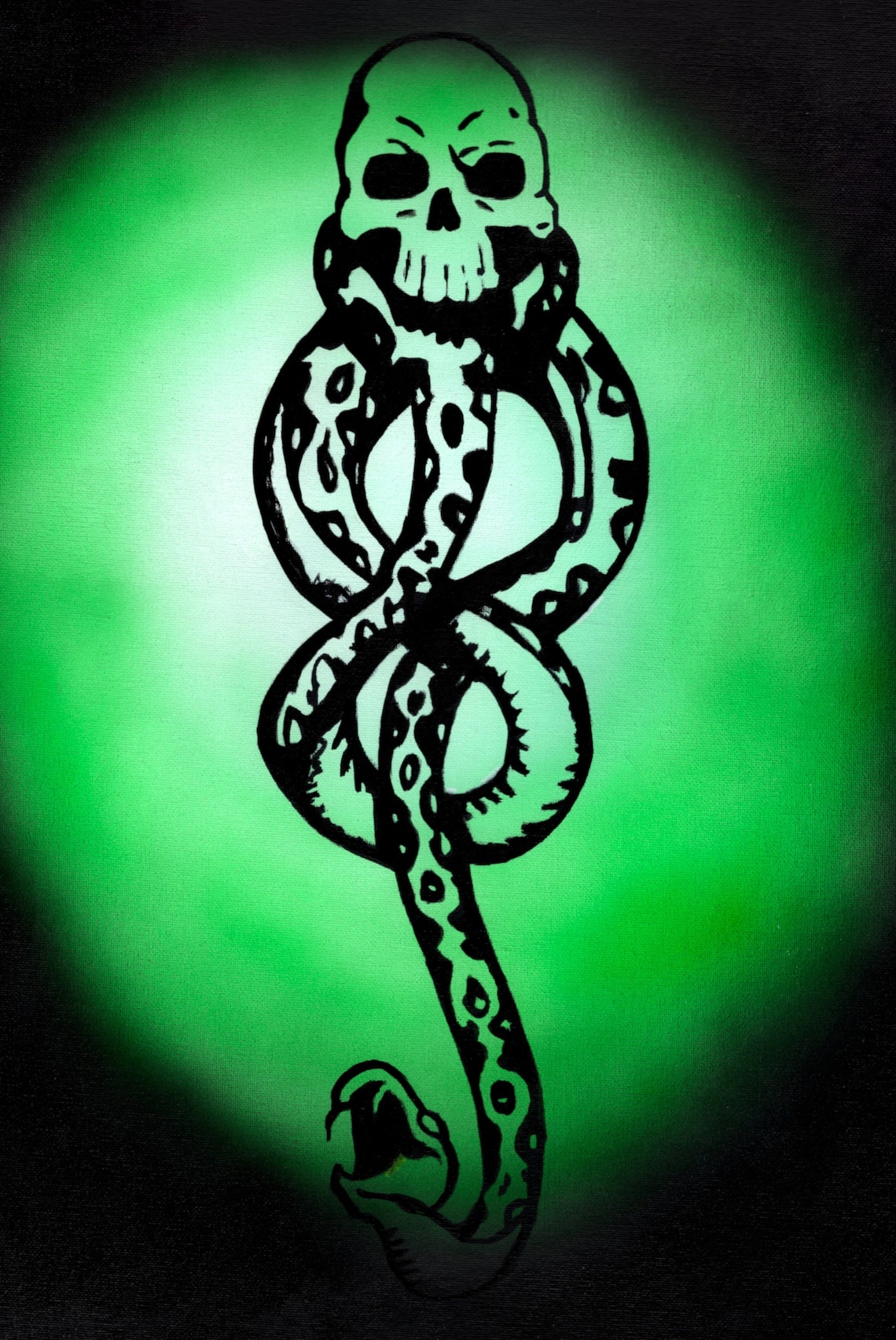 Dark Mark Art Print Etsy