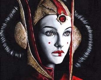 Queen Amidala Art Print