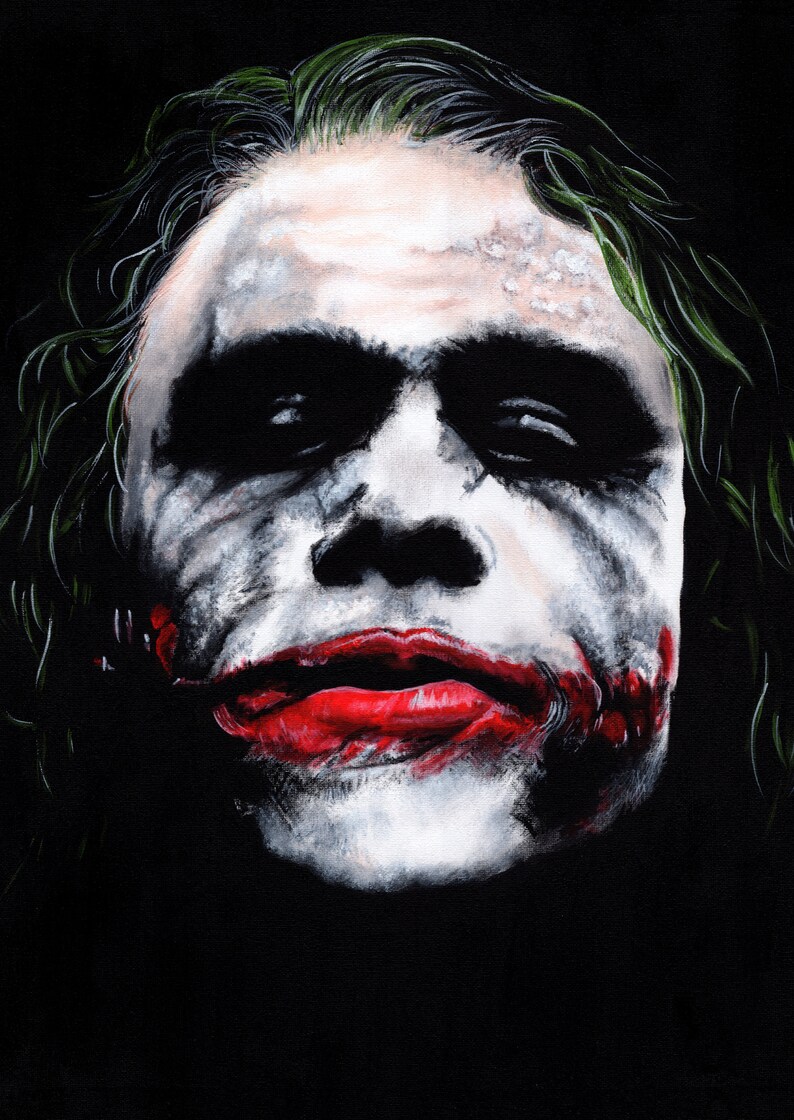 Joker art print