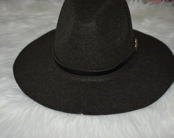 Fedora Felt Hat Buckled Hat