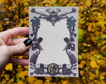 Samurai Ropes – Japanese A6 Notepad