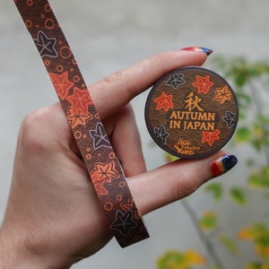 Autumn in Japan – Fall Leaves Washi Tape