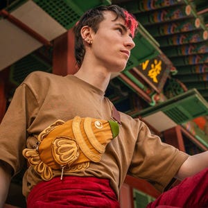 Matcha Taiyaki Fish Crossbody Bag