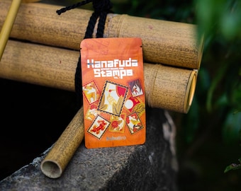 Hanafuda Stamps [vol 1.] Enamel Pin Blind Bag