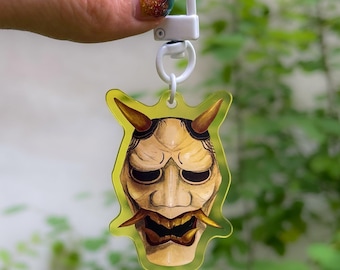 Oni Mask – Acrylic Charm