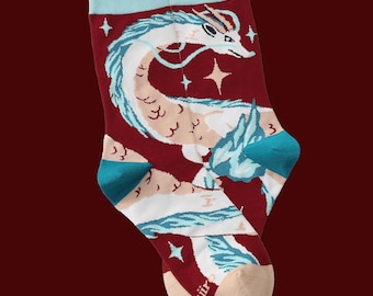 Red Dragon – Art Socks
