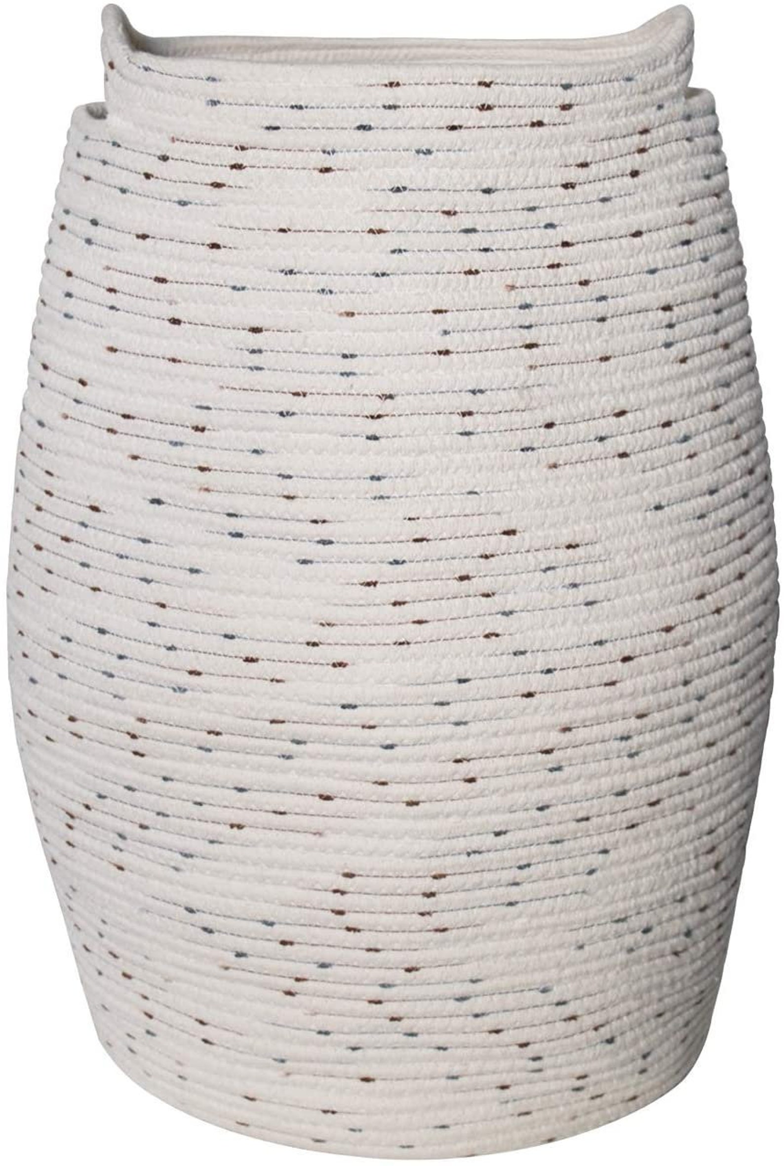 Large Laundry Hamper Cotton Rope Woven Tall Clothes Hamper Etsy