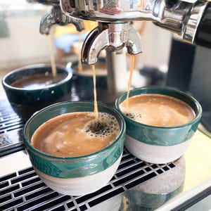 Espresso cups set of 2 / Hand-made / Ceramic cup / Espresso cup / Stoneware / Various colors