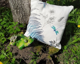 Hemp Pillow: Linen Cover, Natural Hemp Fiber Filling