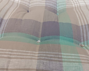 Handmade Hemp Fiber Shikibuton Futon: Organic Shiki Mat Topper 3"