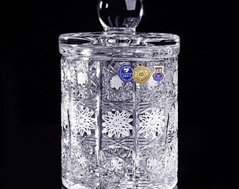 Crystal Candy/Sugar/Fruit Bowl With Lid