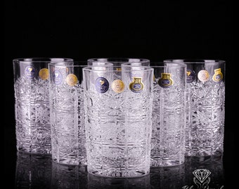 BOHEMIA CRYSTAL CHAMPAGNE GLASSES – GRACE VRF COLLECTION - Bohemia Crystal  - Original crystal from Czech Republic.