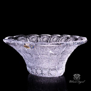 Royal Hand Cut Bohemia Crystal Bowl