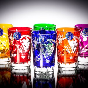 Crystal Vodka Shot Glasses Wine Design