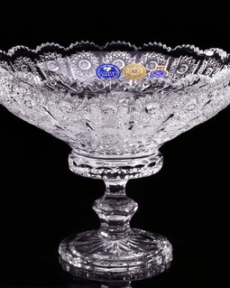 Traditional Bohemia Crystal Bowl - Etsy