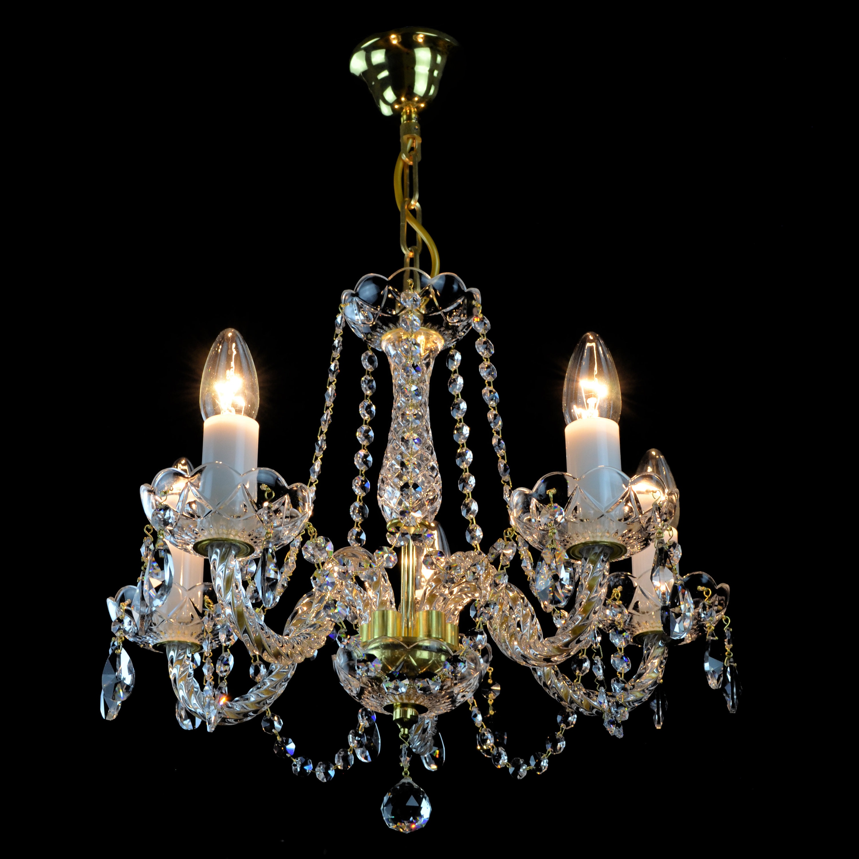 Czechoslovakian crystal 2024 chandelier antique