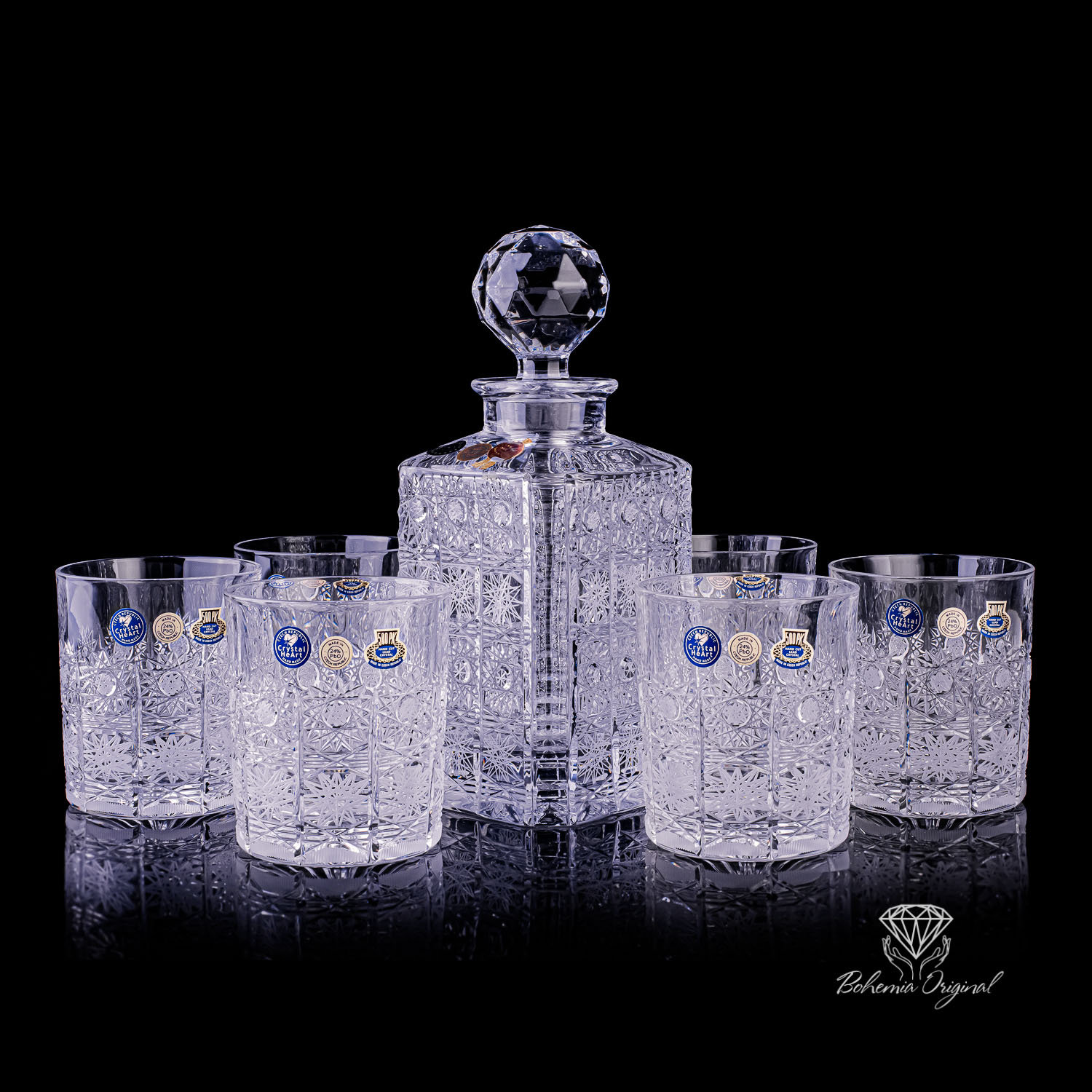 Classic Bohemia Crystal Whiskey Set 61 -  Canada