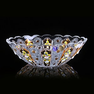 Traditional Bohemia Crystal Bowl