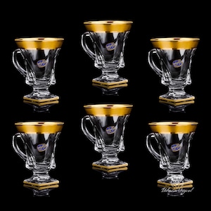 Crystal Set For Coffee Or Tea
