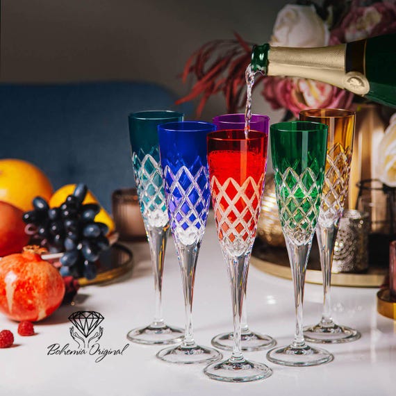 Original Modern Crystal Glass Candle Holder Small Vase Gray Yell 並行輸入品 Original Mid-Century Modern Wine Glass for sale | eBay UK