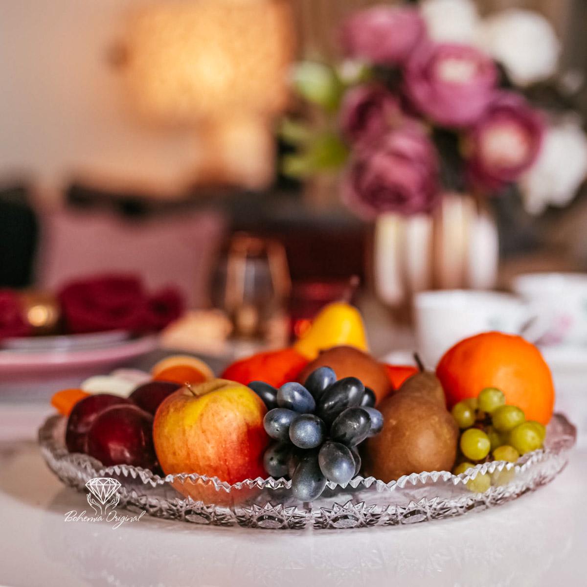 Bohemia Grand Traditional Crystal Plate – A Masterpiece of Czech