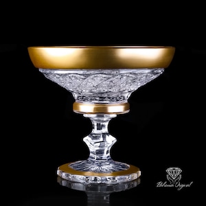 Exclusive Classic Crystal Bowl Gold Ornament