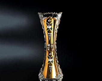 Handmade Bohemia Crystal Vase H155/205