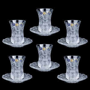 Handcut Full Tea Crystal Set 160ml