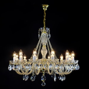 Finesse Design Swarovski Bohemia Crystal Chandelier