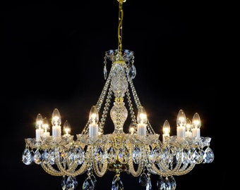 Finesse Design Swarovski Bohemia Crystal Chandelier