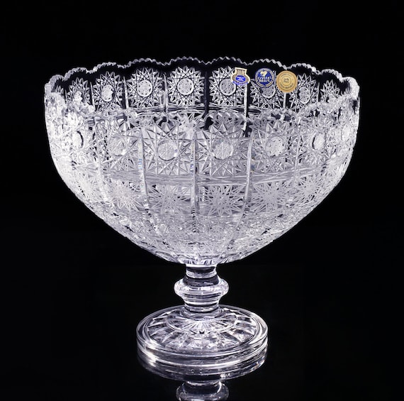 CRYSTAL BOWL 500 P.K Charming Design - Etsy