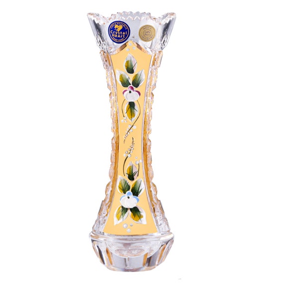 BOHEMIA Cristal - Bohemia Cristal 花瓶 Crystal Vase Butterfly H205mm - Bohemia Crystal