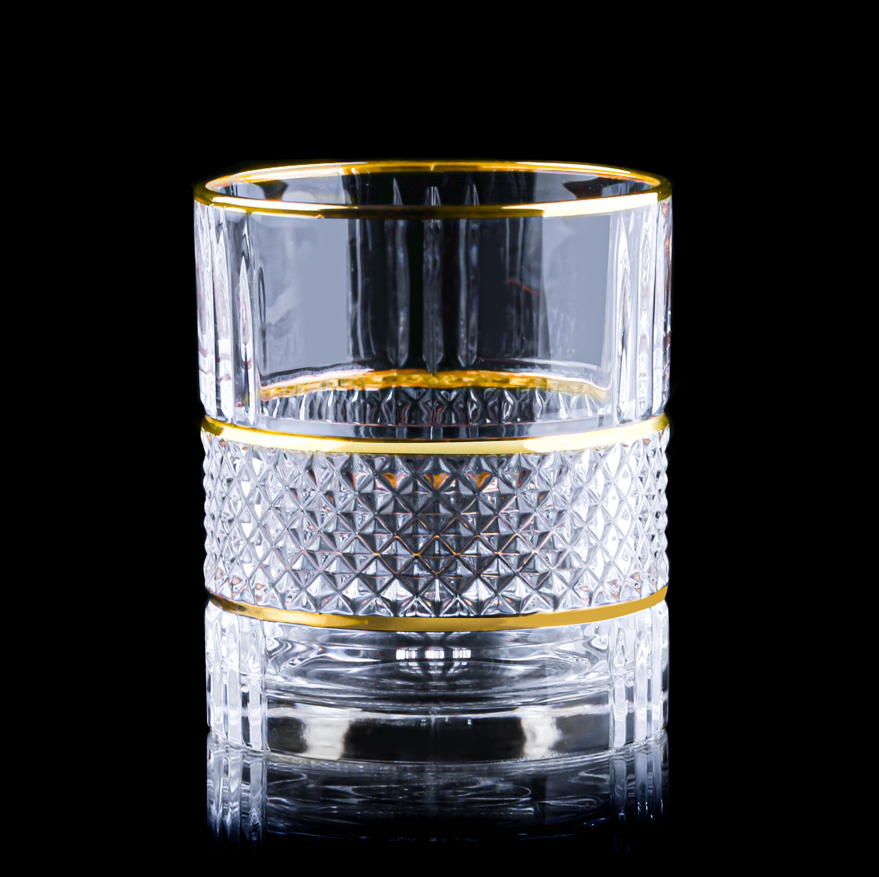 Whiskey Crystal Glasses 6pcs 320ml Brilante Collection Etsy