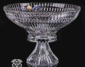 Elegant Bohemia Crystal Bowl L 255MM - Etsy