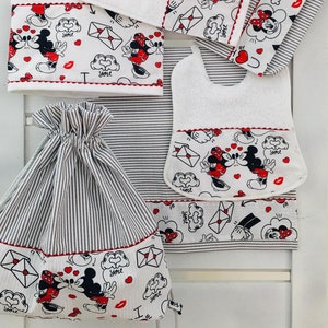 Ensemble de maternelle fantastique Minnie et Mickey Mouse