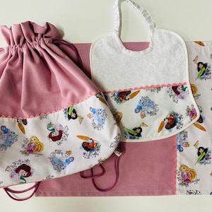 Personalized nursery set Disney Princesses