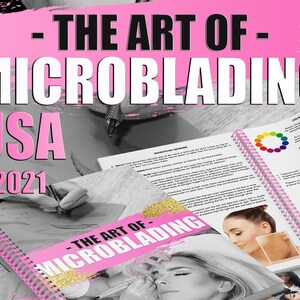 The Art Of Microblading Tutor Bundle Editable Student Etsy