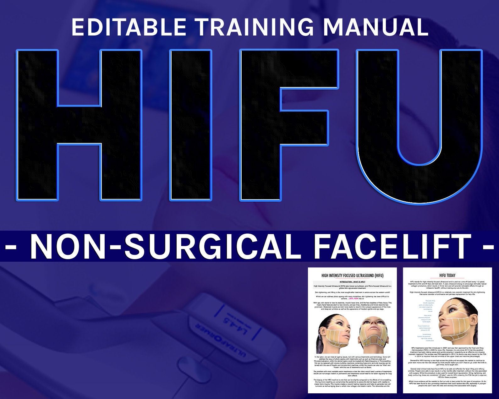Hifu Training Manual Editable Pdf Focused Ultrasound Etsy Hifu Training Manual Editable Pdf Focused Ultrasound Etsy