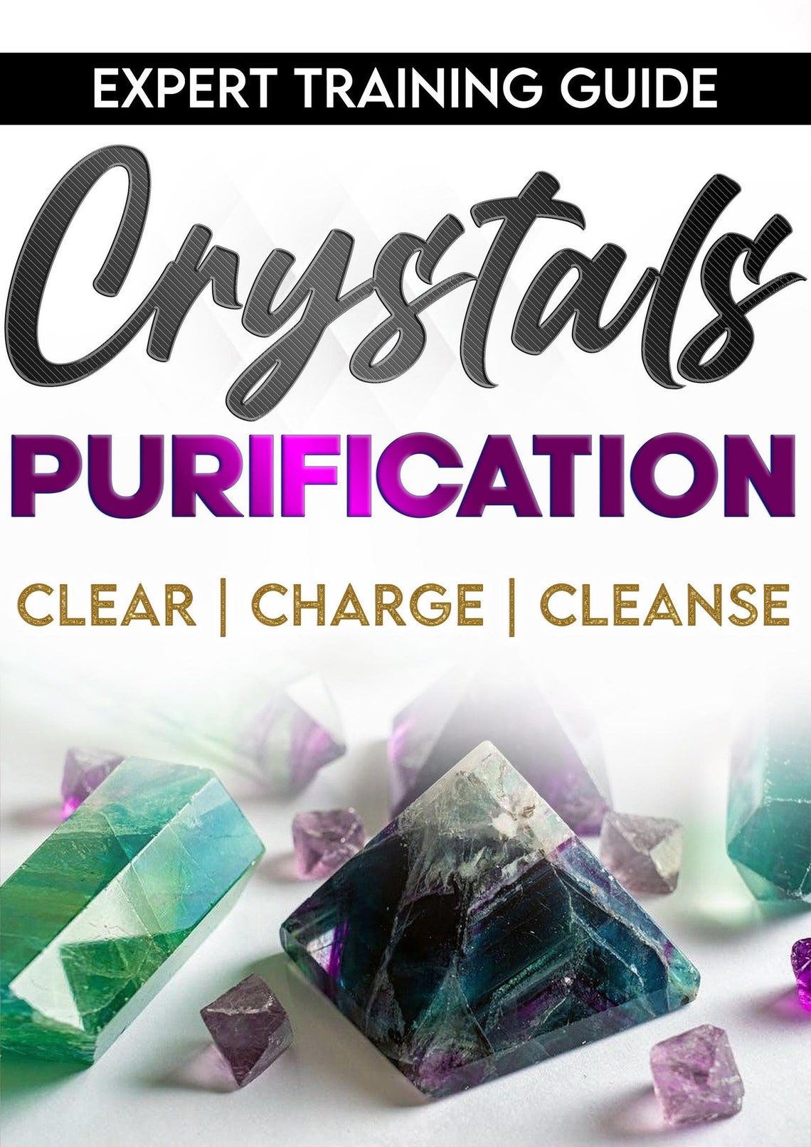 Purify Crystals Crystal Cleansing Healing Clear Charge Etsy