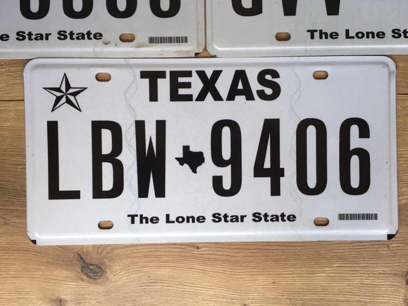 5 Pack of Authentic Texas License Plates Etsy