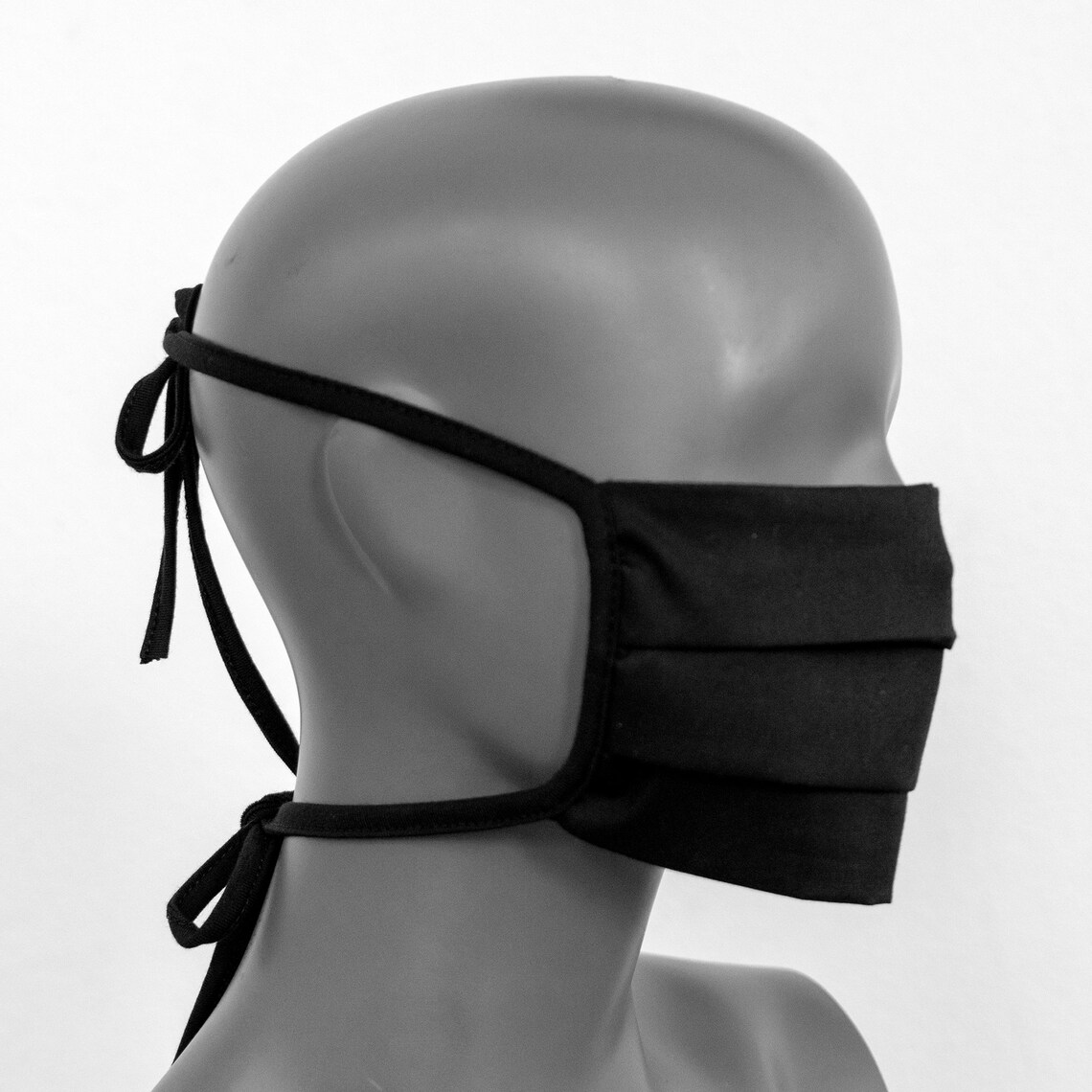 100 PACK 2.25 Each TieOn Face Mask 2 Layer Machine Etsy