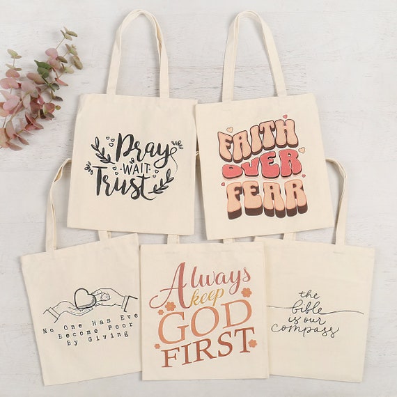 Faith Never Knows Where it is Being Lead {Tote Bag} Faith Never Knows Where it is Being Lead {Tote Bag}