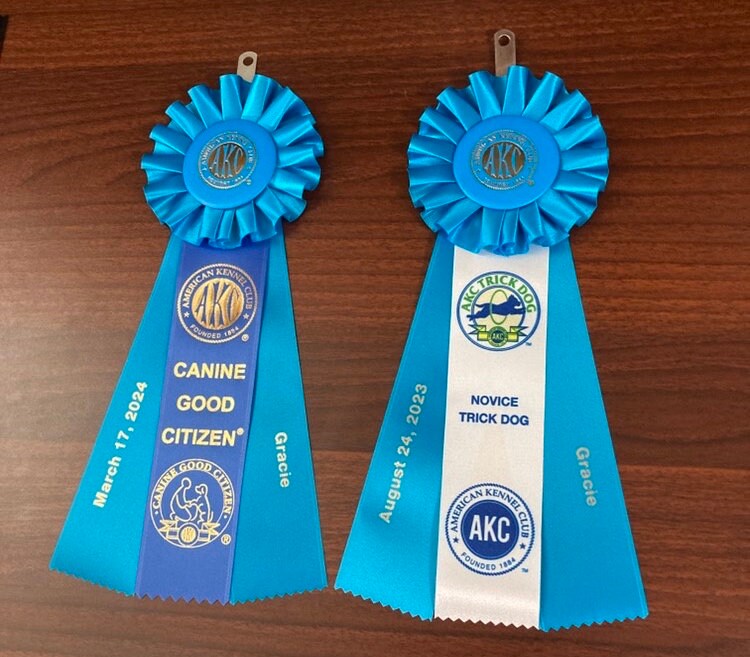 Personalized AKC Canine Good Citizen, Virtual Home Manners, Star