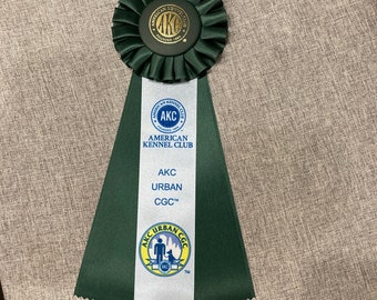 Personalized AKC Canine Good Citizen, Virtual Home Manners, Star