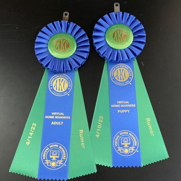 Akc Ribbons Etsy