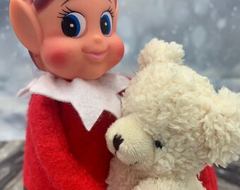 elf teddy bear