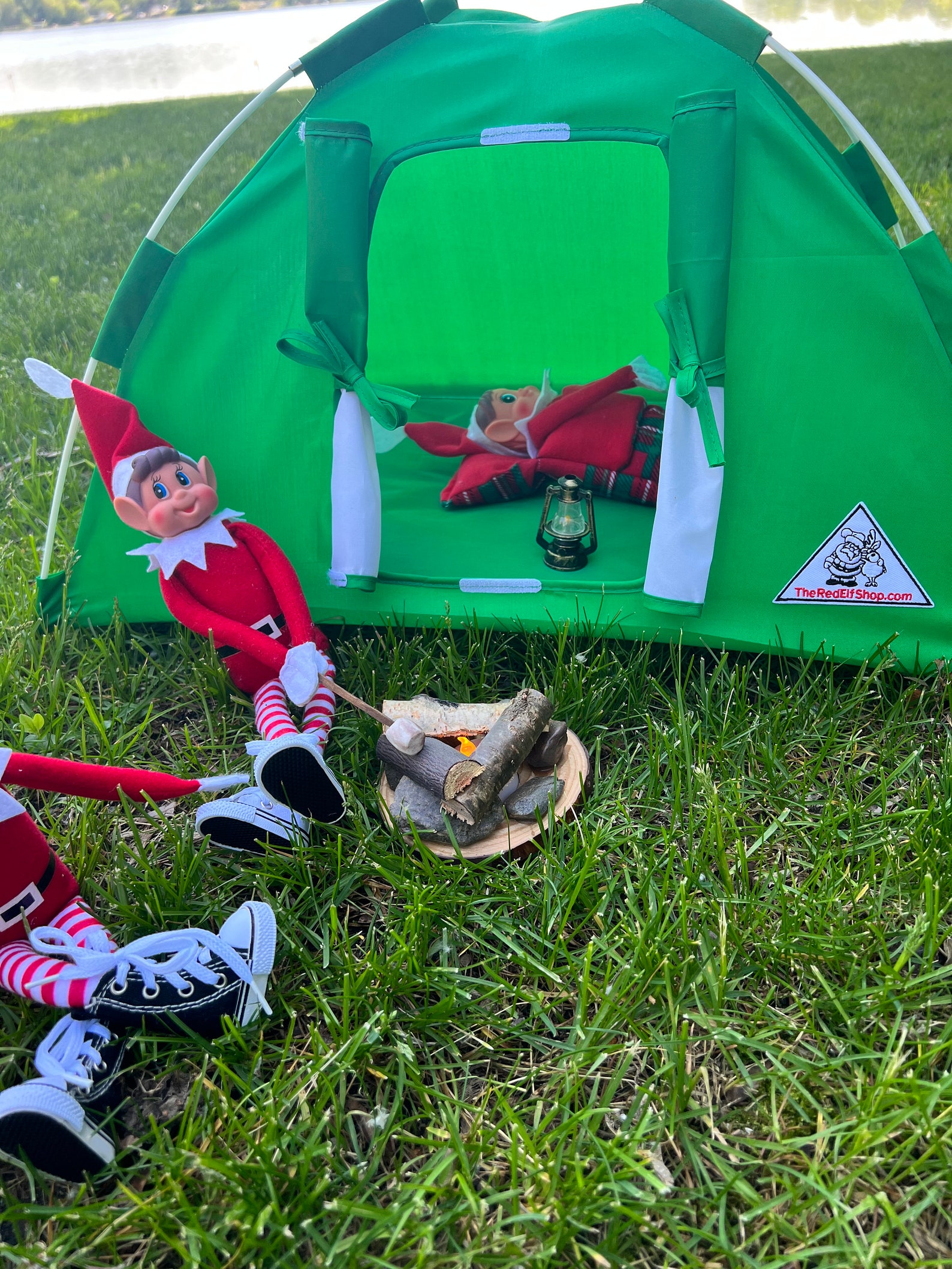 Elf Tent Elf Outdoors Elf Camping Custom Elf Tent Etsy