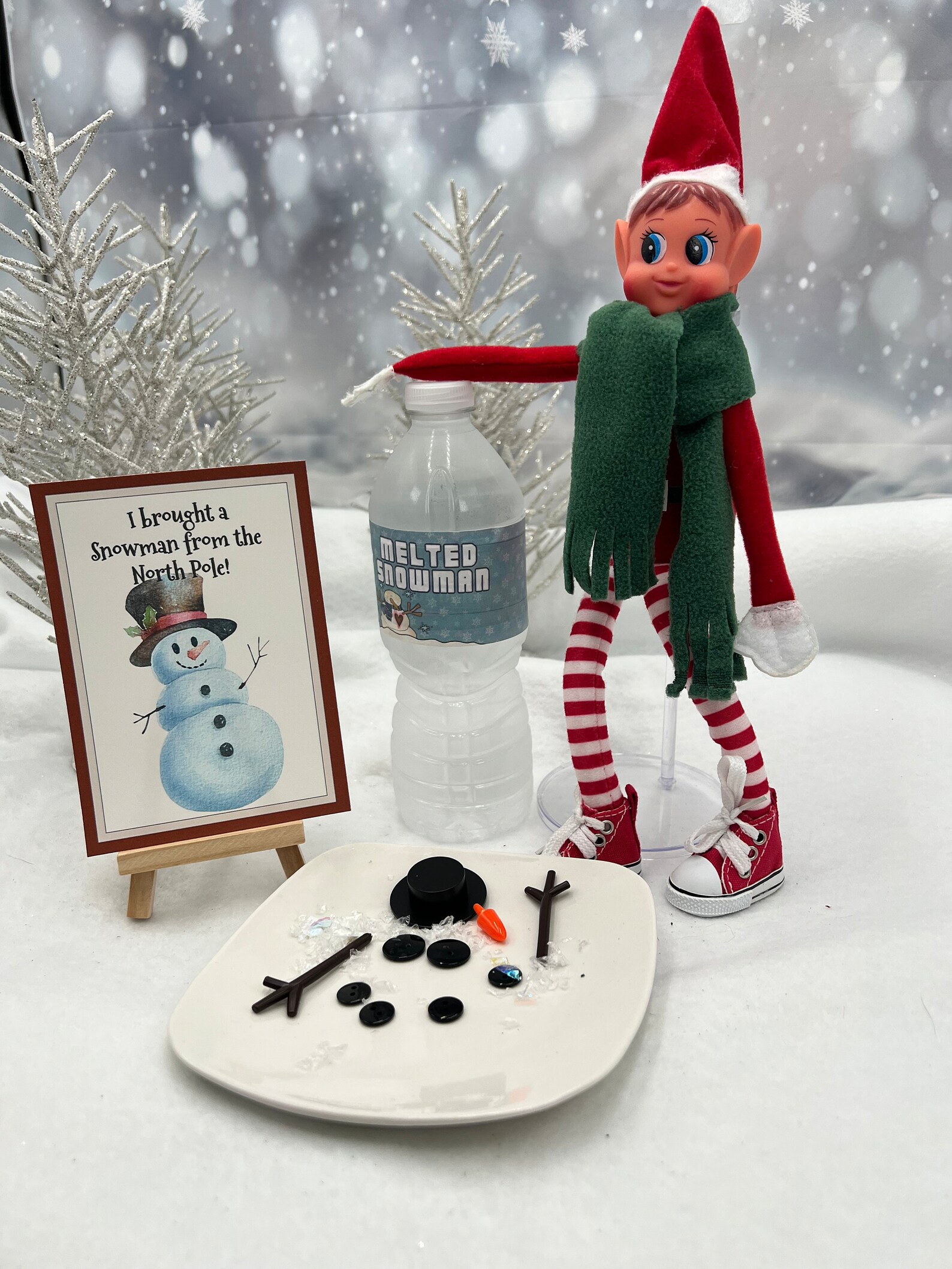 Sgw/Melted Snowman Elf On The Shelf/ - q7secgq