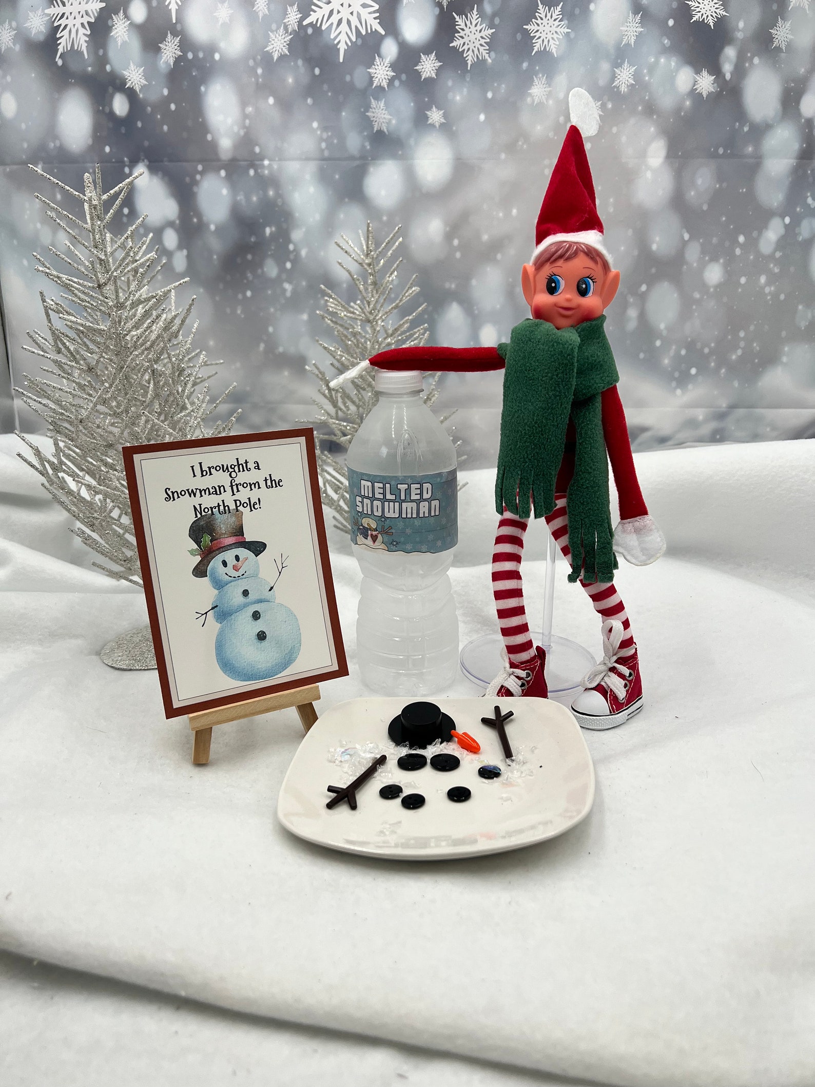 Sgw/Melted Snowman Elf On The Shelf/ - lld8q6p